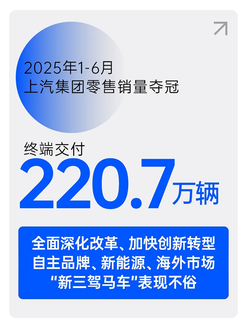 中国车市半年榜：220.7万辆，芒果体育官网夺冠！